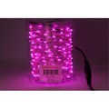 Perfect Holiday Battery Operated 100 LED Copper String Light Pink 600071
